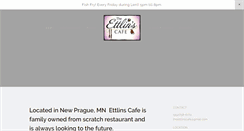 Desktop Screenshot of ettlinscafe.com